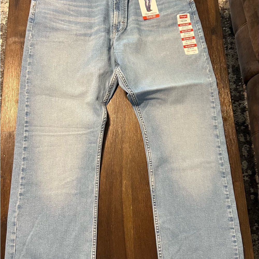 Wrangler Blue Bootcut Jeans